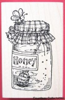 Honey Homemade Glass Jar Mason Bee Bumblebee Honeybee Peddlers Pack 