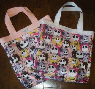   / Reusable Bags   Nightmare Before Christmas/Pink or White straps