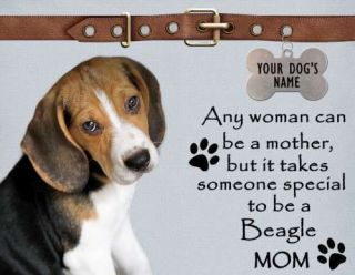 BEAGLE Mom Magnet PERSONALIZED With YOUR Dogs Name