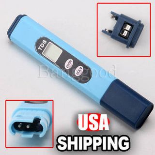 Digital LCD TDS Meter Tester Water Quality Filter Purity Pen Stick 0 