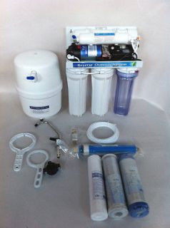   Osmosis 5 stage Undersink Drinking Water Filter System Pumped RO 50gpd