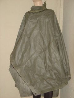   ARMY  WWII MULTIPURPOSE PONCHO, SHELTER,OR TENT WWII 1945 MILITARIA