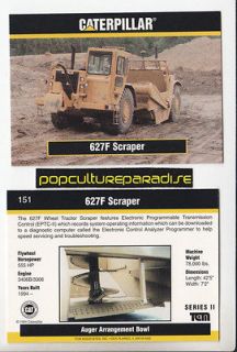 1994 CATERPILLAR 627F SCRAPER Heavy Truck 1994 Earth Movers CARD