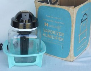 Vintage Hankscraft 202 B Glass Humidifier Vaporizer in Box, for Parts 