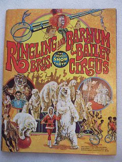   Ringling Bros. Barnum & Bailey Circus souvenir program 106th edition