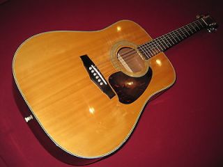 IBANEZ V300 VINTAGE EARLY 1980S MADE IN JAPAN ACOUSTIC GUITAR WITH 