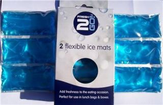 Soft Mini ICE MAT PACKS for LUNCH BAGS Cool Reusable