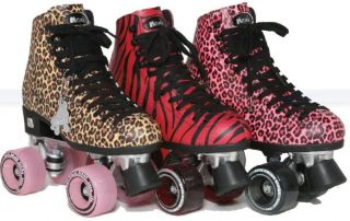 leopard roller skates