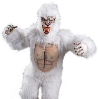 Abominable Snowman Monster Yeti Adult Halloween Costume
