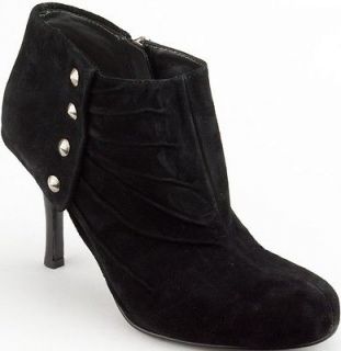 NINE WEST Women Shoes Globe Ankle Boot 11 Black NIB