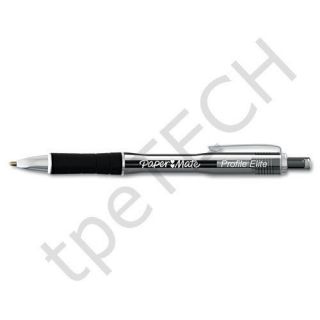   Profile Elite Retractable Pen Black Ink 1.4mm Worlds Smoothest Pen