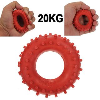 20KG Strength Grip Rubber Ring Grip Device for Hand Fingers Palm Power 