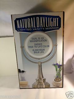 Natural Daylight Lighted Vanity Mirror