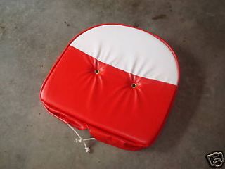 Farmall CUB Tractor Metal Seat Pan Cover 21 Dia. Draw String Front