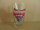 Single Budweiser NASCAR 50th Anniversary Pint Beer Glass 1948 1998