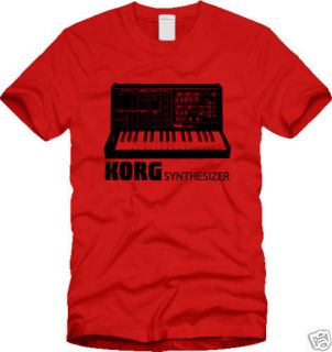 KORG MS 10 SHIRT synthesizer/sy​nth S M L 2X vintage NEW