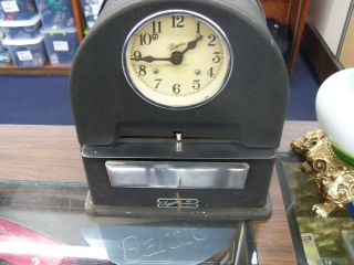 antique time clocks in Collectibles