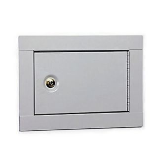 Home Office In Wall Metal Jewerly Cash Pistol Gun Safe Box Cabinet w 