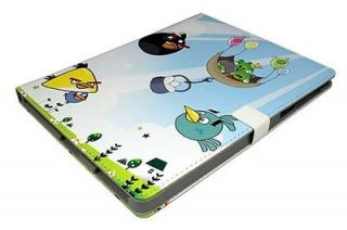 Leather Angry Birds themed Cover Case for iPad 2/3/4