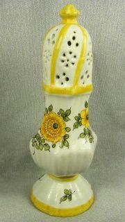Meiselman Italian Pottery Shaker Style Pot Pourri Vase