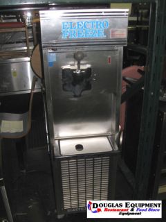 Used Electro Freeze Single Head Ice Cream Machine 33S 213