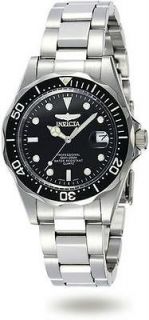 Invicta Watch 8932 Mens Pro Diver Black Dial Flame Fusion Crystal