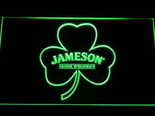 Newly listed a215 g Jameson Whiskey Shamrock Neon Light Sign