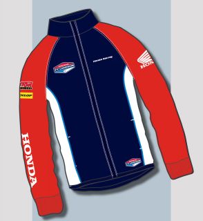 NEW 2012 Official Honda Racing TT Legends Adults Fleece Jacket