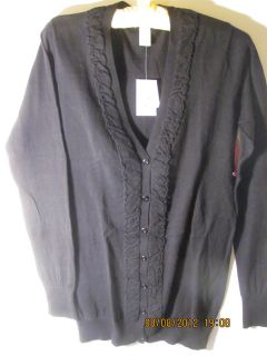   Basics 100% Cotton Fancy infatuation cardigan Large $39.99 1559