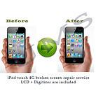 iPod Touch 4th Gen Broken Glass Screen Repair Service 8 32 64 GB