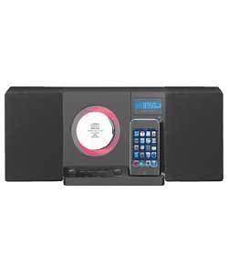   NE 209 iPhone iPod Docking Micro System Hi Fi Radio Stereo Speakers