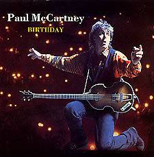 Birthday Paul McCartney and Wings 7 vinyl single UK R6271 MPL 1990