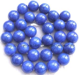 6mm 8mm 10mm 12mm 14mm 16mm Blue Jasper Round Loose Beads 15