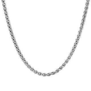   STERLING SILVER 925 ITALIAN SPIGA LINK STYLE CHAIN NECKLACE JEWELLERY
