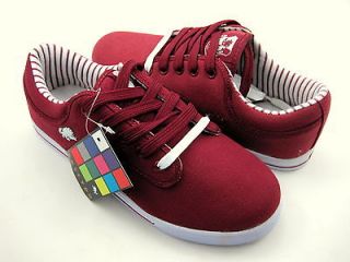 Vlado Footwear Shoes Spectro 3 Lo Luxury Kicks Burgundy Red Sneakers 