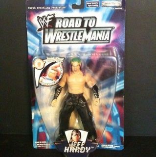 WWF RARE Jakks Jeff Hardy Road to WrestleMania Figure WWE MOC