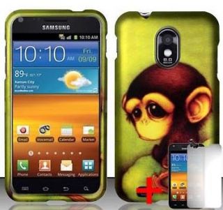 SAMSUNG GALAXY S2 EPIC 4G TOUCH D710 RUBBER PLASTIC CUTE BABY MONKEY 