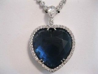 Heart of the Ocean J Peterman 20th Century Fox Replica Necklace Rose 