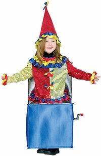Toddler Jack In The Box Halloween Holiday Costume Party (Size Toddler 