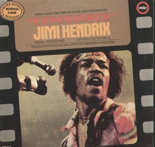   Soundtrack from Experience Jimi Hendrix Vinyl LP Record Album IMPORT