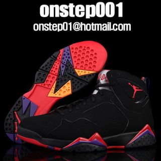 AIR JORDAN 7 RETRO RAPTORS 304775 018 NIB BIN DARK CHARCOAL GALAXY 