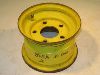 John Deere 108 111 111H 112L Rear wheel rim 5 LUG 5 3/8 AM37639