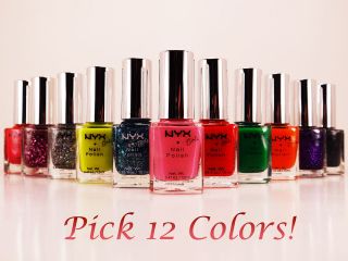 12 Nyx Girls Nail Polish Pick Any 12 Colors Lowest Price on 