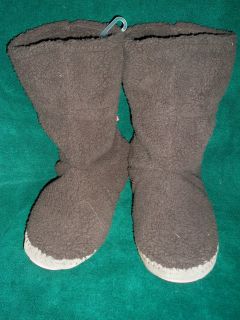 NEW Joules Clothing Co Brown Slippersock Slippers VERY COMFORTABLE 