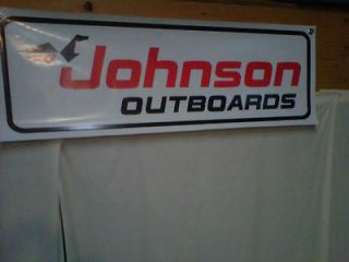 Newly listed Johnson Sea Horse Outboards Banner Marina Boat Mechanic 