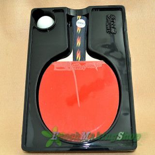 DHS Ping Pong Paddle Table Tennis Racket 4 Star Long Professional 