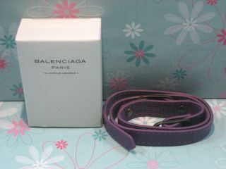 Balenciaga Bracelet (Triple Tour) Purple Approx 24 Long