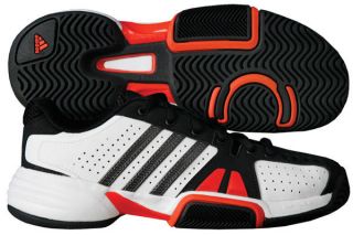   adipower Barricade Team 2 XJ JR Tennis Shoes  White/Iron/Black/Energy