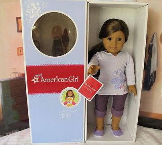 American Girl Doll #29 Brunette Brown Eyes Pierced Ears NEW box My AG 