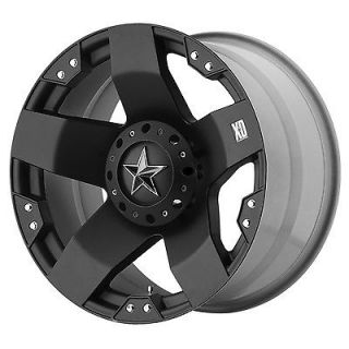 18 inch Black wheels XD775 Rockstar Chevy Gmc Dodge 2500 3500 Trucks 8 